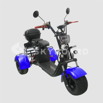 Электроскутер CityCoco SkyBoard Trike BR40-3000 PRO Синий