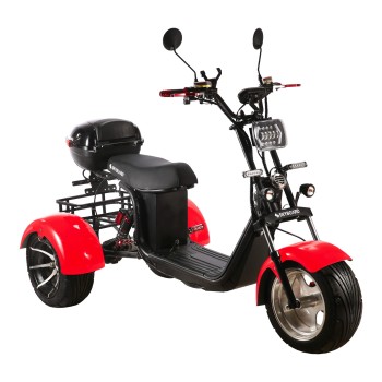 Электроскутер CityCoco Skyboard MyRussia (Маруся) BR60 3000W Trike красный