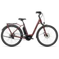 Электровелосипед Cube Town Hybrid PRO 500 красный