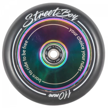 КОЛЕСО HOLLOW 110 MM STREET BOY Нео-хром