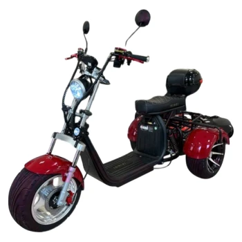 Электроскутер Ikingi X12 PRO Trike красный