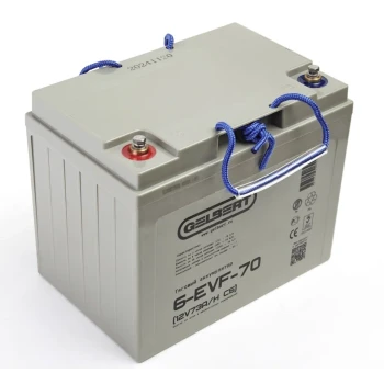 Тяговый аккумулятор Rutrike Gelbert 6-EVF-70 (12V73A/H C5)