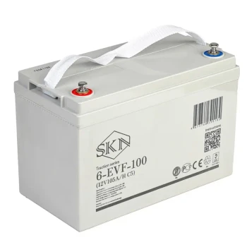 Тяговый аккумулятор Rutrike SKN 6-EVF-100 (12V105A/H C5)