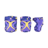 Набор защиты Tech Team Safe Fit Kids 3.0 Purple (Фиолетовый) Размер M